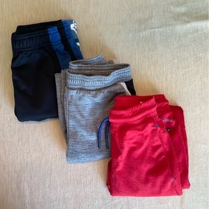 3 Pair Boys Pants Size 5 Underarmor